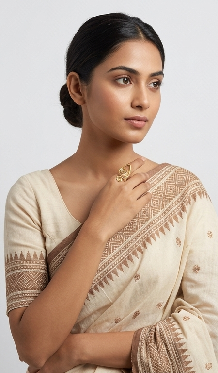 Koli Dokra Brass Ring