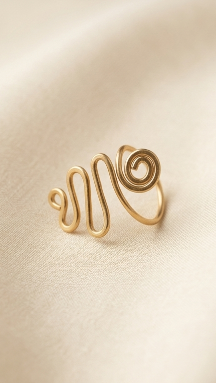 Urmi Dokra Brass Ring