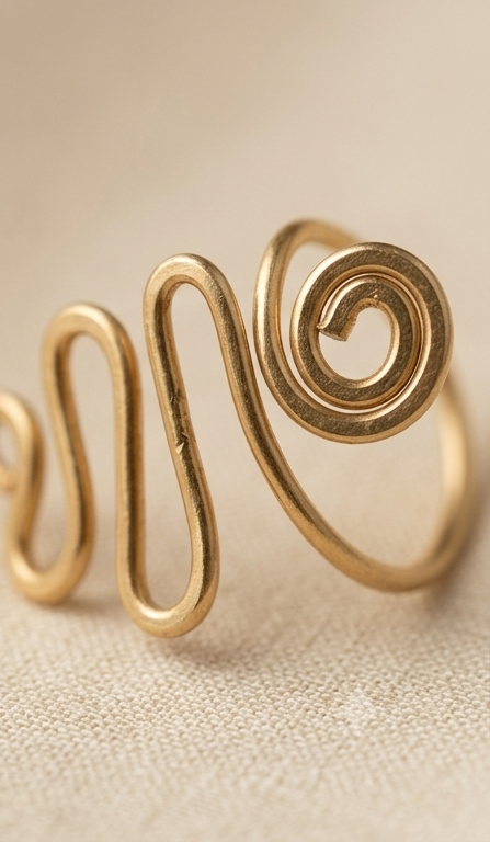 Urmi Dokra Brass Ring