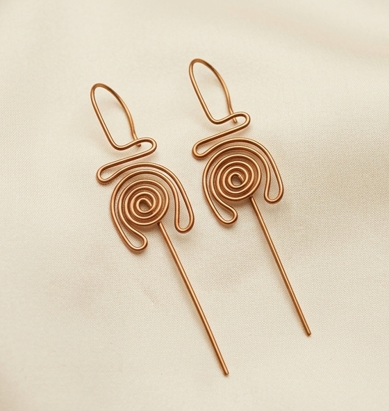 Chhatra-Koli Dokra Brass Bugadi/Ear Climbers