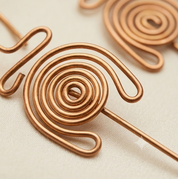 Chhatra-Koli Dokra Brass Bugadi/Ear Climbers