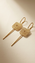 Chouko-Tara Dokra Brass Bugadi/Ear Climbers