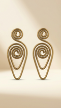 Koli-Dool Dokra Brass Earrings
