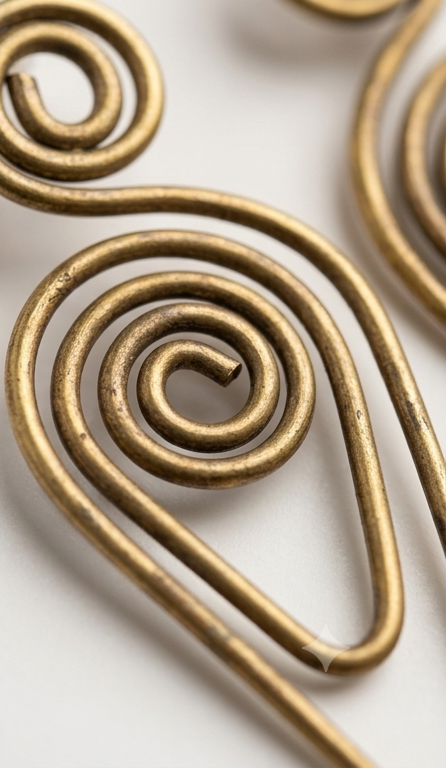 Koli-Dool Dokra Brass Earrings
