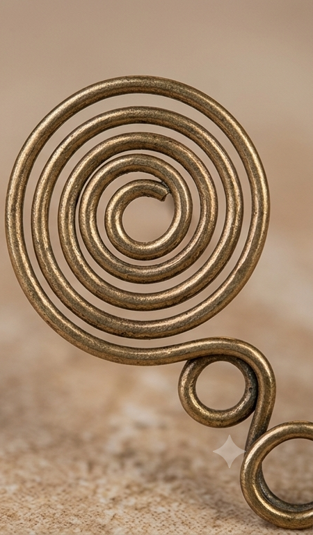 Bindu Dokra Stud Earrings