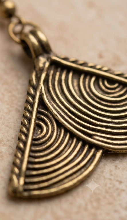 Pakha Dokra Dangle Earrings