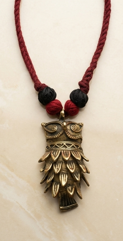 Pécha-Palki | Dokra Necklace & Earrings Set