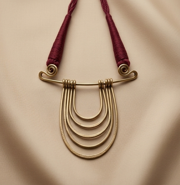 Toron | Dokra Collar Necklace