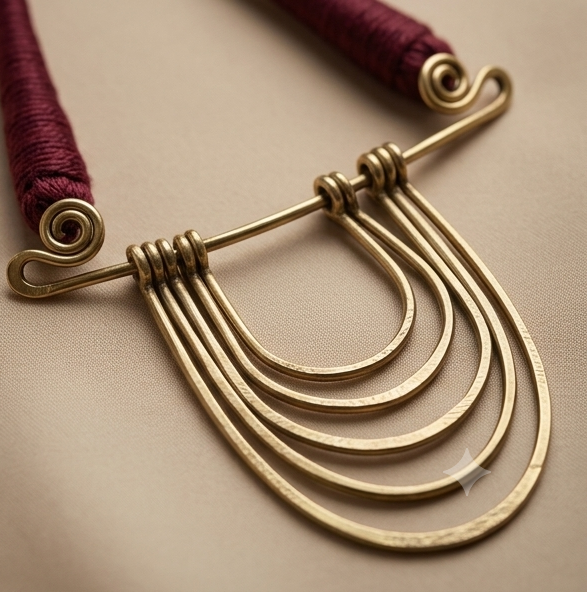 Toron | Dokra Collar Necklace