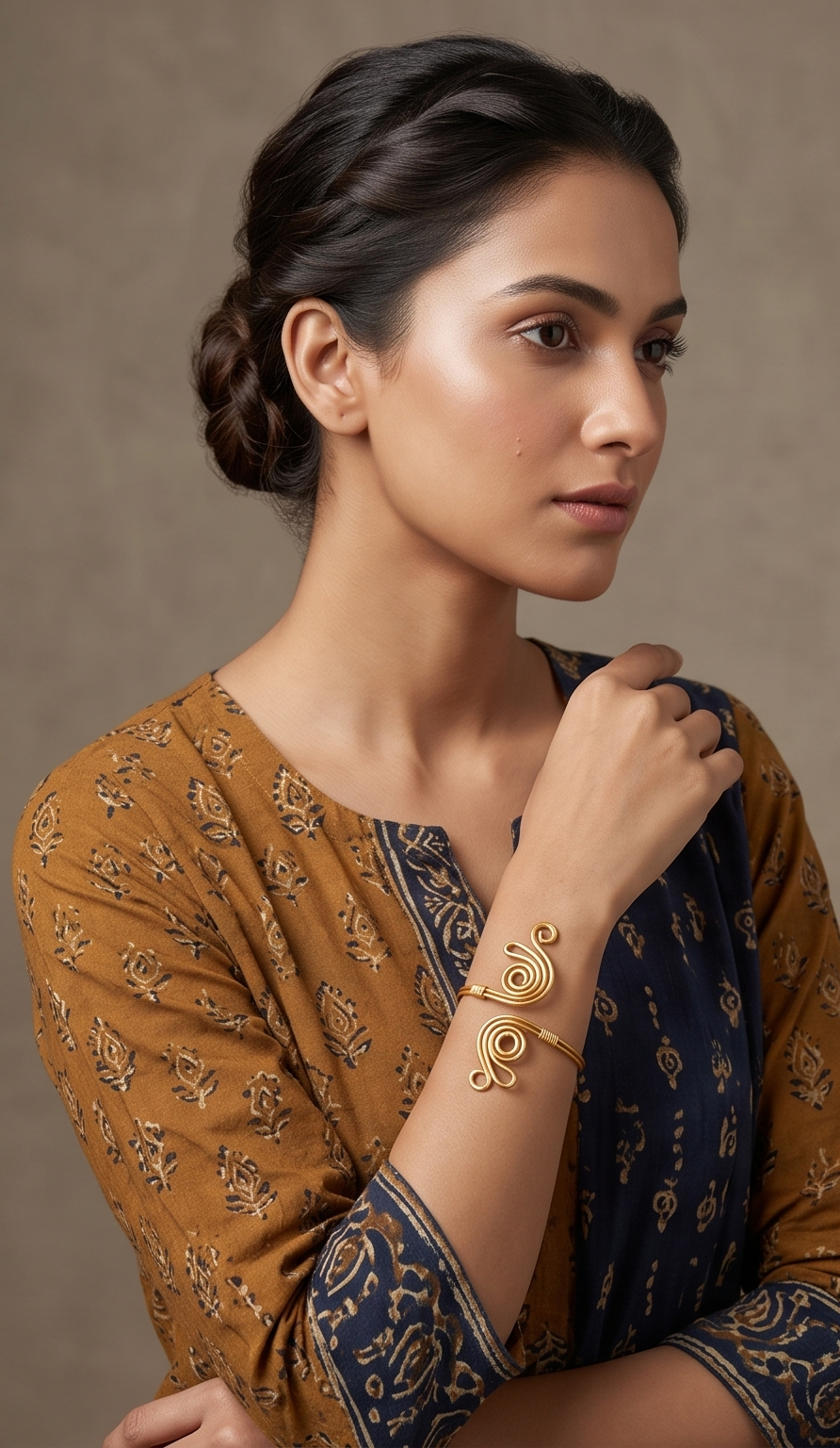 Mour Dokra Brass Bracelet