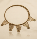 Torongo-Choker | Dokra Beaded Fringe Collar