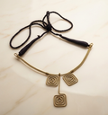 Tri-Chouko Hasli | Dokra Collar Necklace