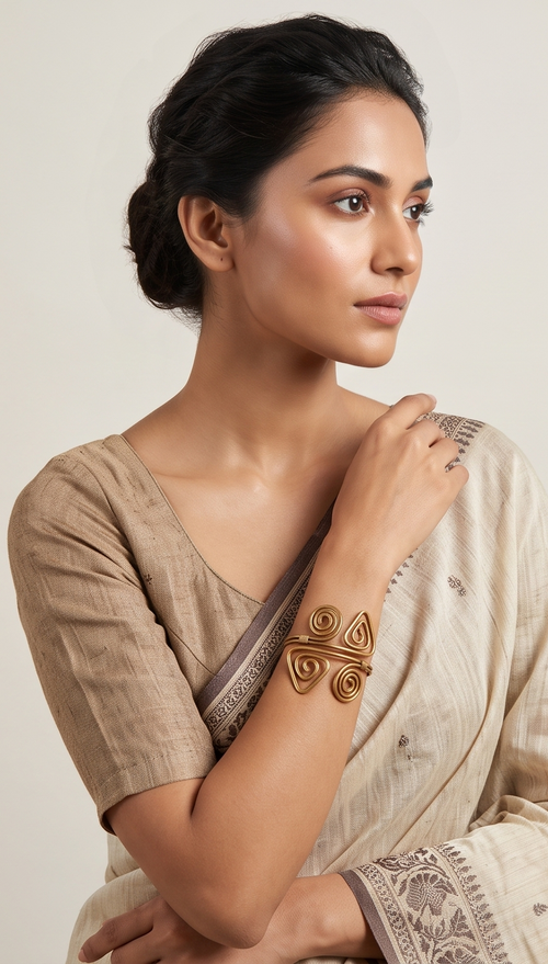 Chokro Dokra Brass Bracelet