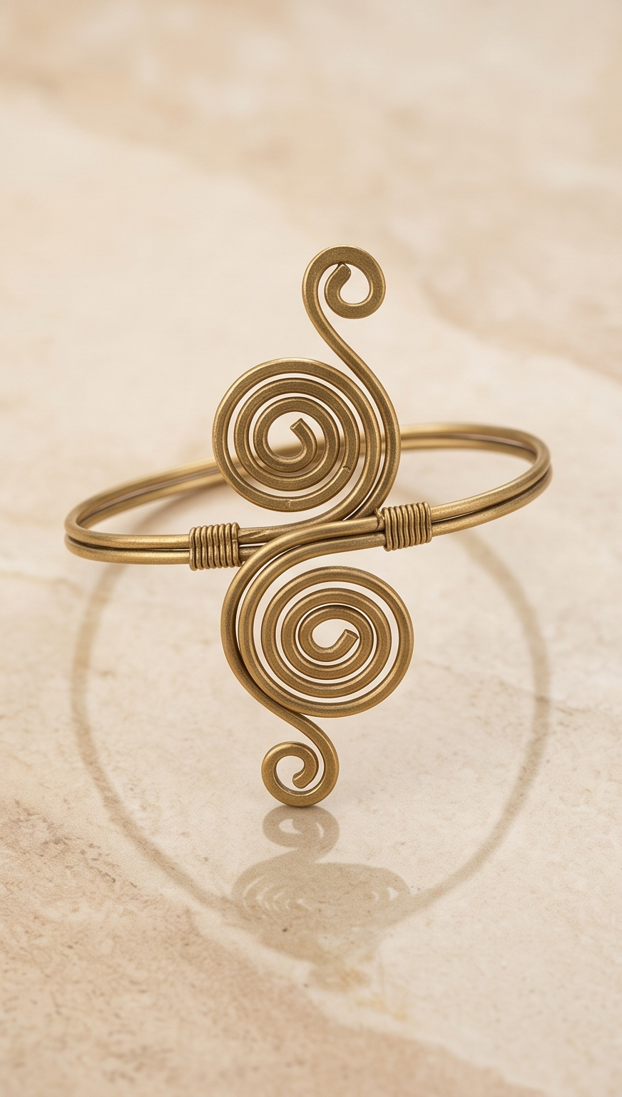 Monomukhi Dokra Brass Bracelet