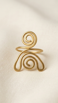 Korno-Phool Dokra Brass Ring