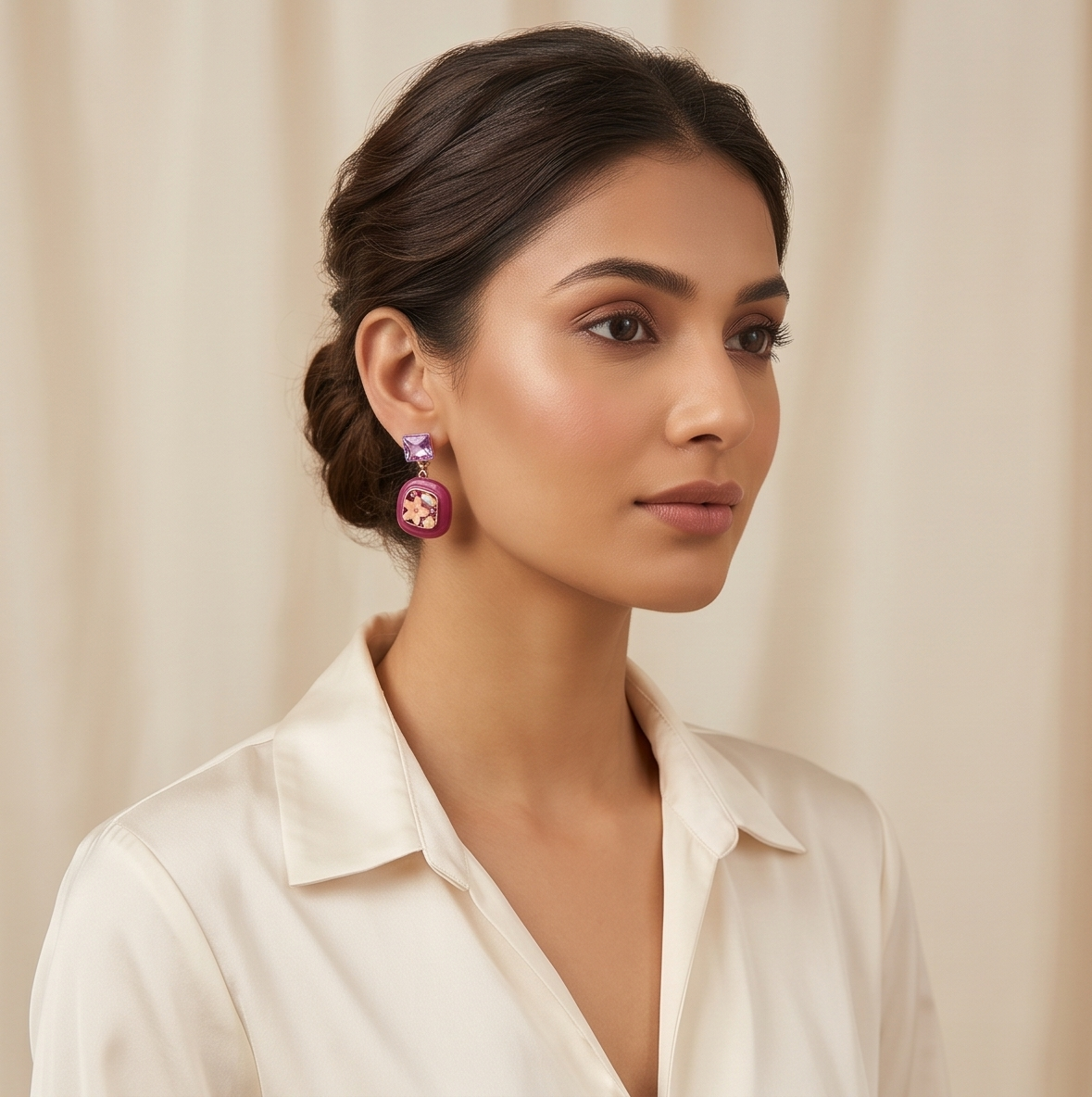 The Secret Garden Anti-Tarnish Drop Earrings