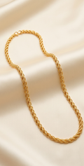Rani-Roshshi Chain | CT Gold Handcrafted Twisted French Rope Chain - 30 Inch
