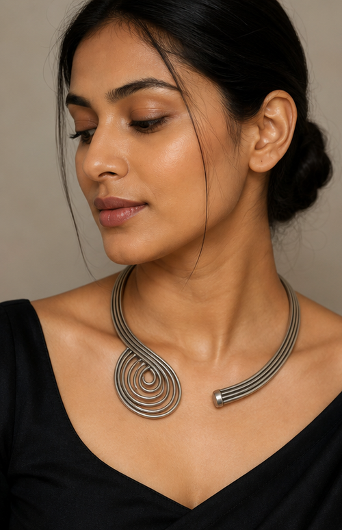 Aborto | Spiral Hasli Choker