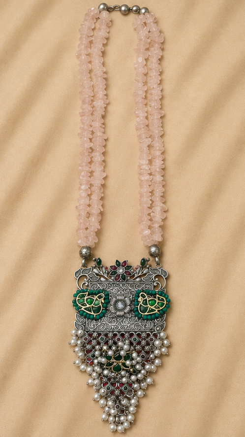 Neerja | Handcrafted Beaded Necklace Set