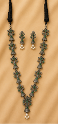 Bonolota | Silver Replica Nature-Inspired Necklace Set